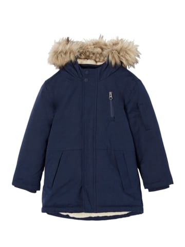 vertbaudet Parka w kolorze granatowym