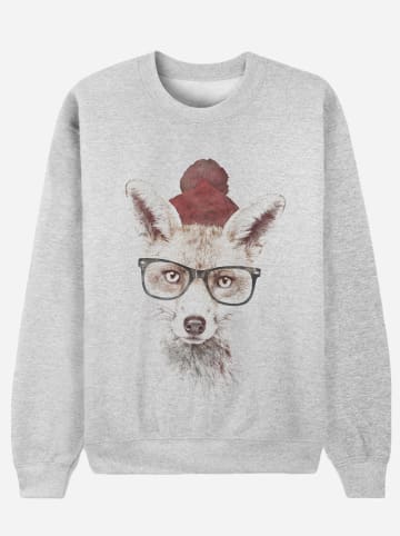 WOOOP Sweatshirt "Pretty cool Outside" grijs