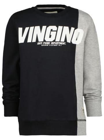 Vingino Sweatshirt "Noef" zwart/grijs