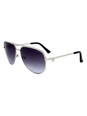 Guess Damen-Sonnenbrille in Silber/ Lila