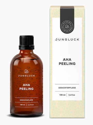 Junglück AHA gezichtspeeling, 100 ml
