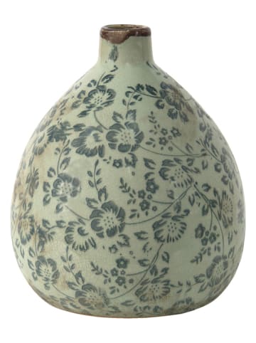 Clayre & Eef Vase in Grün - (H)19 x Ø 17 cm
