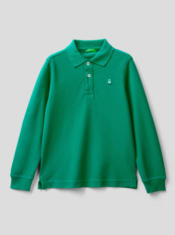 Benetton Poloshirt groen