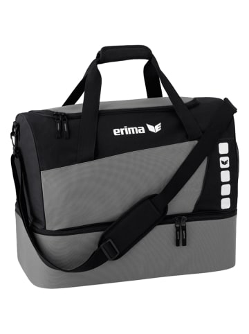 Erima Sporttasche "Club 5" in Grau/ Schwarz