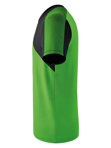 erima Koszulka sportowa "Premium One 2.0" w kolorze zielono-czarnym