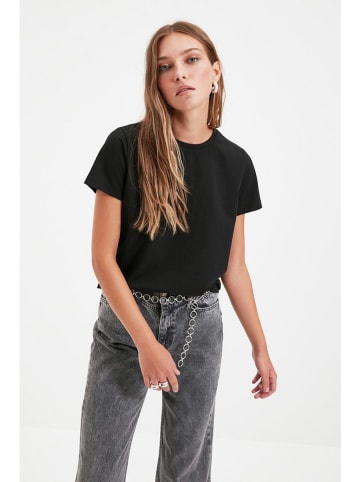 trendyol 2-delige set: shirts zwart/wit