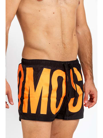 Moschino Zwemshort zwart/oranje