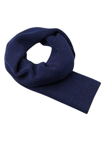 Zero Sjaal donkerblauw - (L)180 x (B) 30 cm