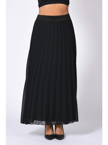 Plus Size Company Spódnica "Erika" w kolorze czarnym