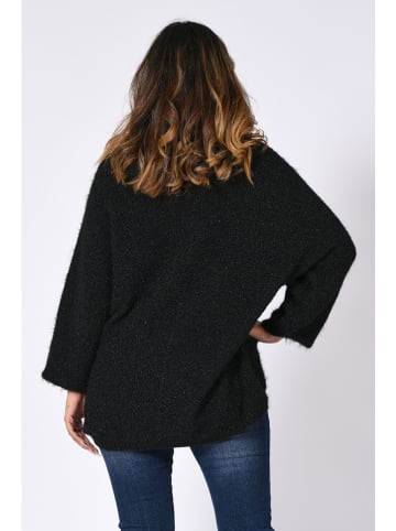Plus Size Company Pullover "Kenny" in Schwarz