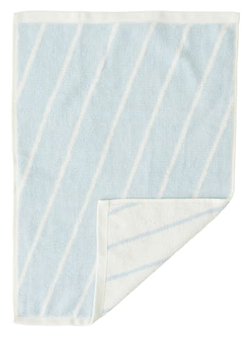 OYOY living design Ręcznik "Raita" w kolorze błękitnym dla gości - 60 x 40 cm