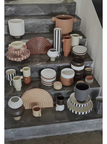 OYOY living design Vaas "Toppu" antraciet - Ø10 x (H)15 cm