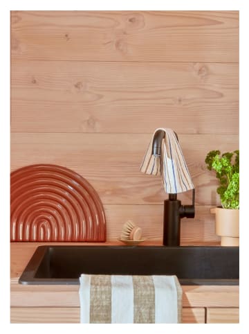 OYOY living design Tablett "Rainbow" in Braun - (B)34 x (H)21 cm