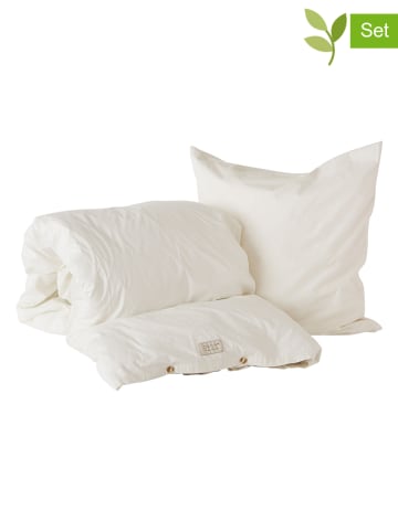 OYOY living design 2-delige beddengoedset "Nuku" crème