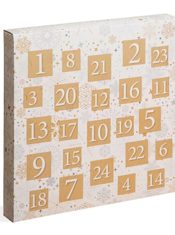 Heliophilia Sieradenadventskalender wit/goudkleurig
