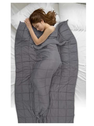 HYGGE Gewichtdecke in Grau - (L)200 x (B)150 cm