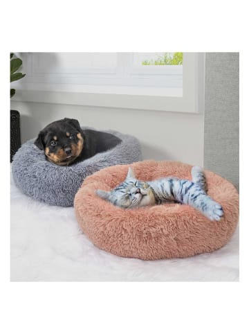 The Concept Factory Katzenkissen in Rosa - Ø 60 cm