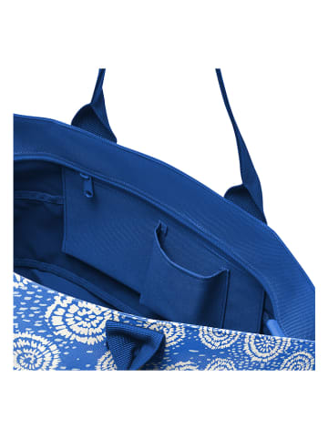 Reisenthel Shopper "E1" in Blau/ Bunt  - (B)50 x (H)26,5 x (T)16,5 cm