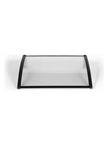Lifa Living Deurluifel zwart/transparant - (B)100 x (H)23 x (D)100 cm