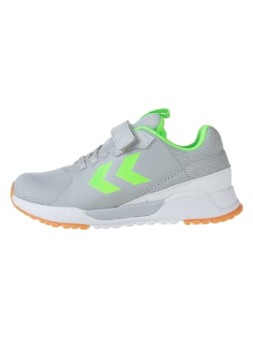 Hummel Buty sportowe "Omni1 JR" w kolorze szaro-limonkowym