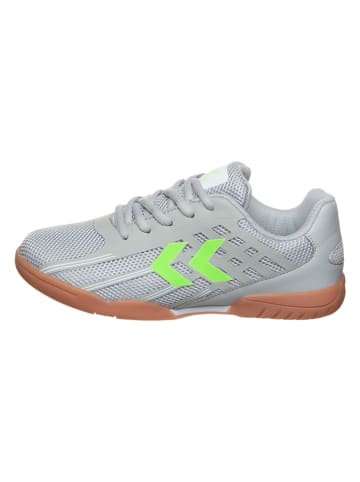 Hummel Sportschuhe "Root elite JR LC" in Grau/ Limette