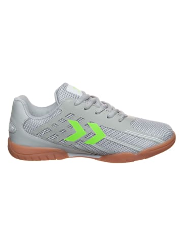 Hummel Sportschuhe "Root elite JR LC" in Grau/ Limette