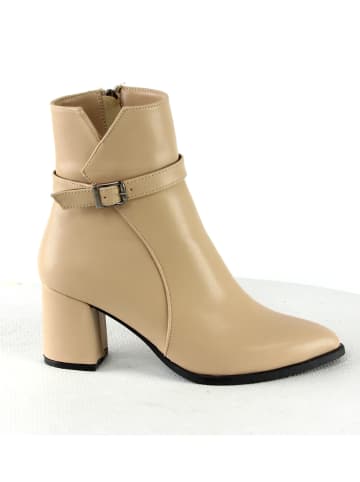 Nalaim Enkellaarzen "Arnica" beige