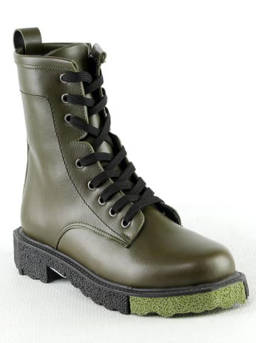 Nalaim Boots "Hibiscus" kaki