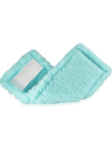 Leifheit 2-delige set: dweilhoezen "Clean TwistM Ergo static plus" turquoise