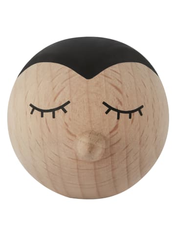 OYOY mini Haczyk "Penguin" w kolorze jasnobrązowym na ubrania