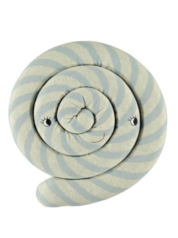 OYOY mini Poduszka "Lollipop" w kolorze jasnoniebieskim - Ø 30 cm