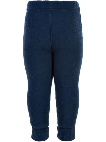 mikk-line Wełniane spodnie w kolorze granatowym