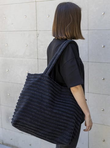 Madre Selva Shopper in Schwarz - (B)55 x (H)45 x (T)8 cm