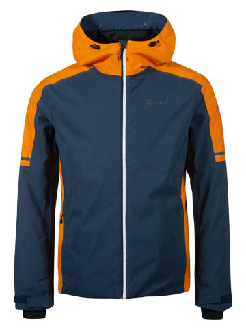 Halti Ski-/snowboardjas "Tim" donkerblauw/oranje