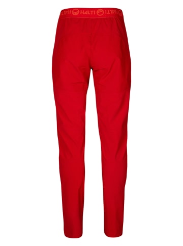 Halti Spodnie funkcyjne "Pallas" w kolorze czerwonym