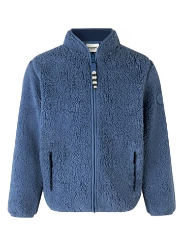 racoon Fleece vest "Pompano" blauw