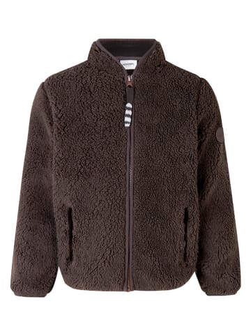 Racoon Fleece vest "Pompano" bruin