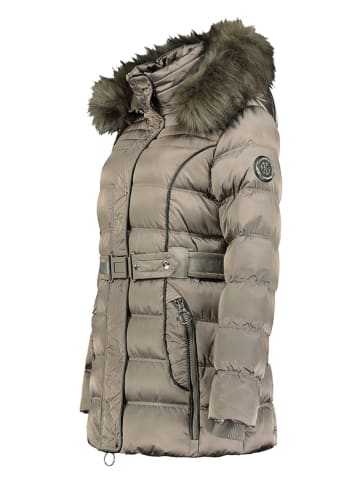 Canadian Peak Winterparka "Aimeraudeak" in Hellbraun