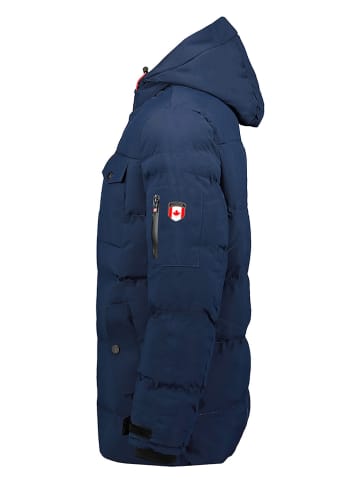 Canadian Peak Kurtka zimowa "Aldesteak" w kolorze granatowym