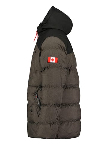 Canadian Peak Kurtka zimowa "Cashblendeak" w kolorze antracytowo-czarnym