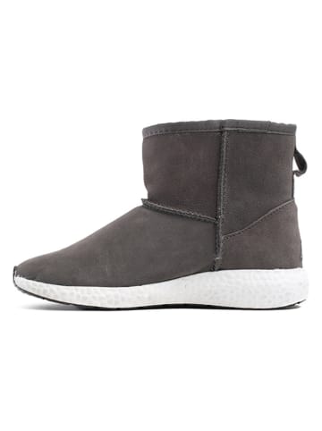 NICEBAY Leder-Winterboots "Boop" in Grau