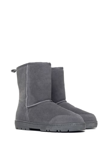 NICEBAY Leren boots "Brook" grijs