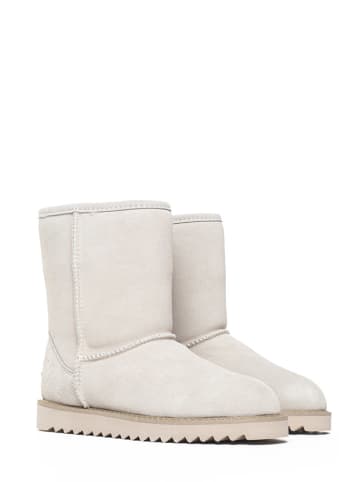 NICEBAY Leren boots "Stour waterproof' wit