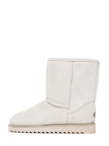 NICEBAY Leren boots "Stour waterproof' wit