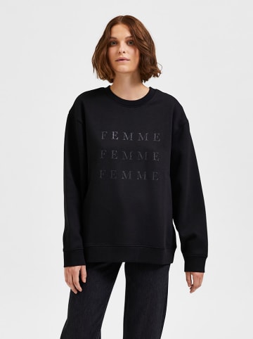 SELECTED FEMME Bluza "Giba" w kolorze czarnym