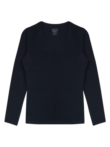 Claesens Longsleeve in Dunkelblau