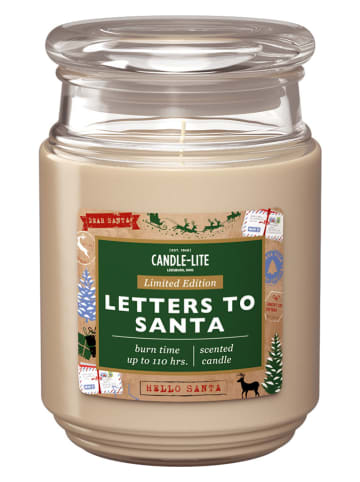 CANDLE-LITE Duftkerze "Letters To Santa" in Weiß  - 510 g
