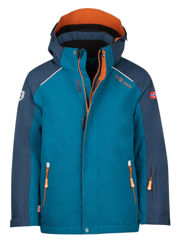 Trollkids Kurtka narciarska "Holmenkollen Pro" w kolorze niebieskim