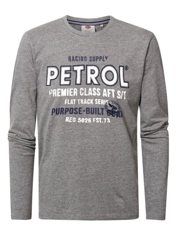 Petrol Industries Koszulka w kolorze szarym