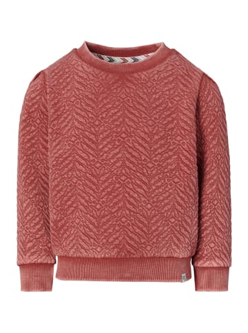 Noppies Sweatshirt rood/lichtbruin